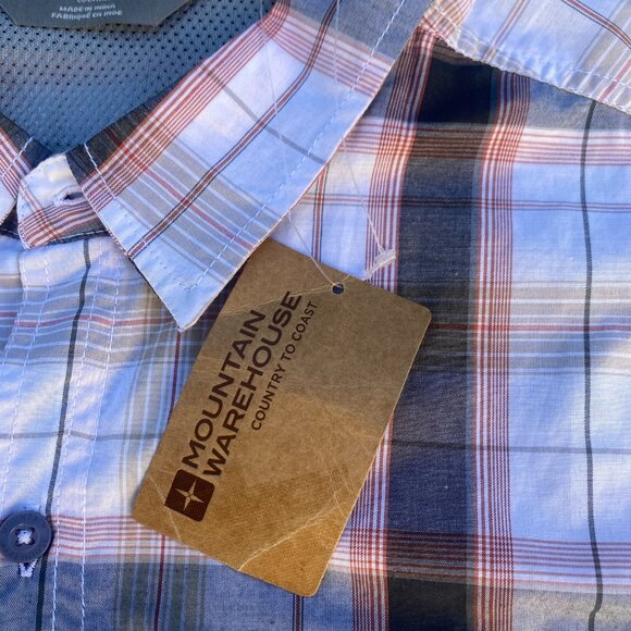 Mountain Warehouse Men’s Short Sleeve Shirt XL - Picture 2 of 10